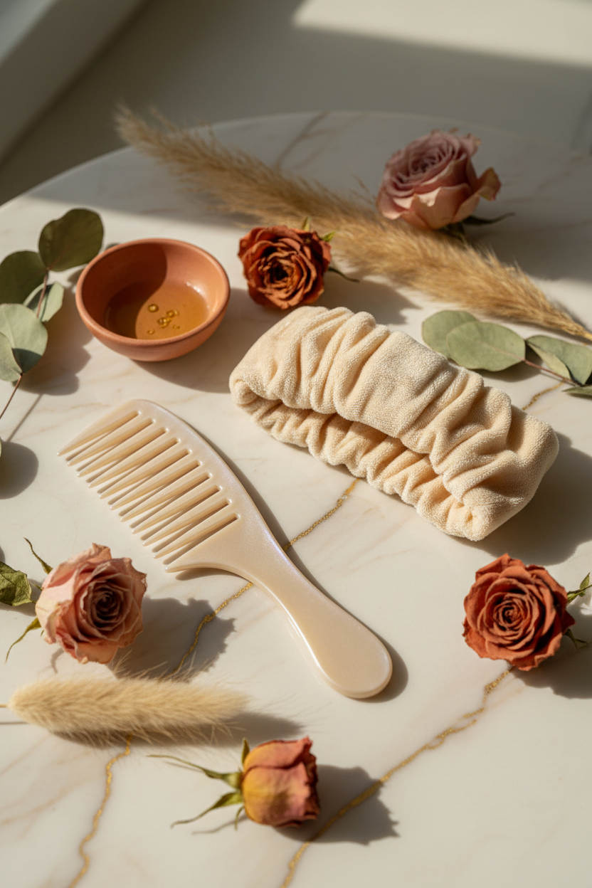 Section peigne & bandeau